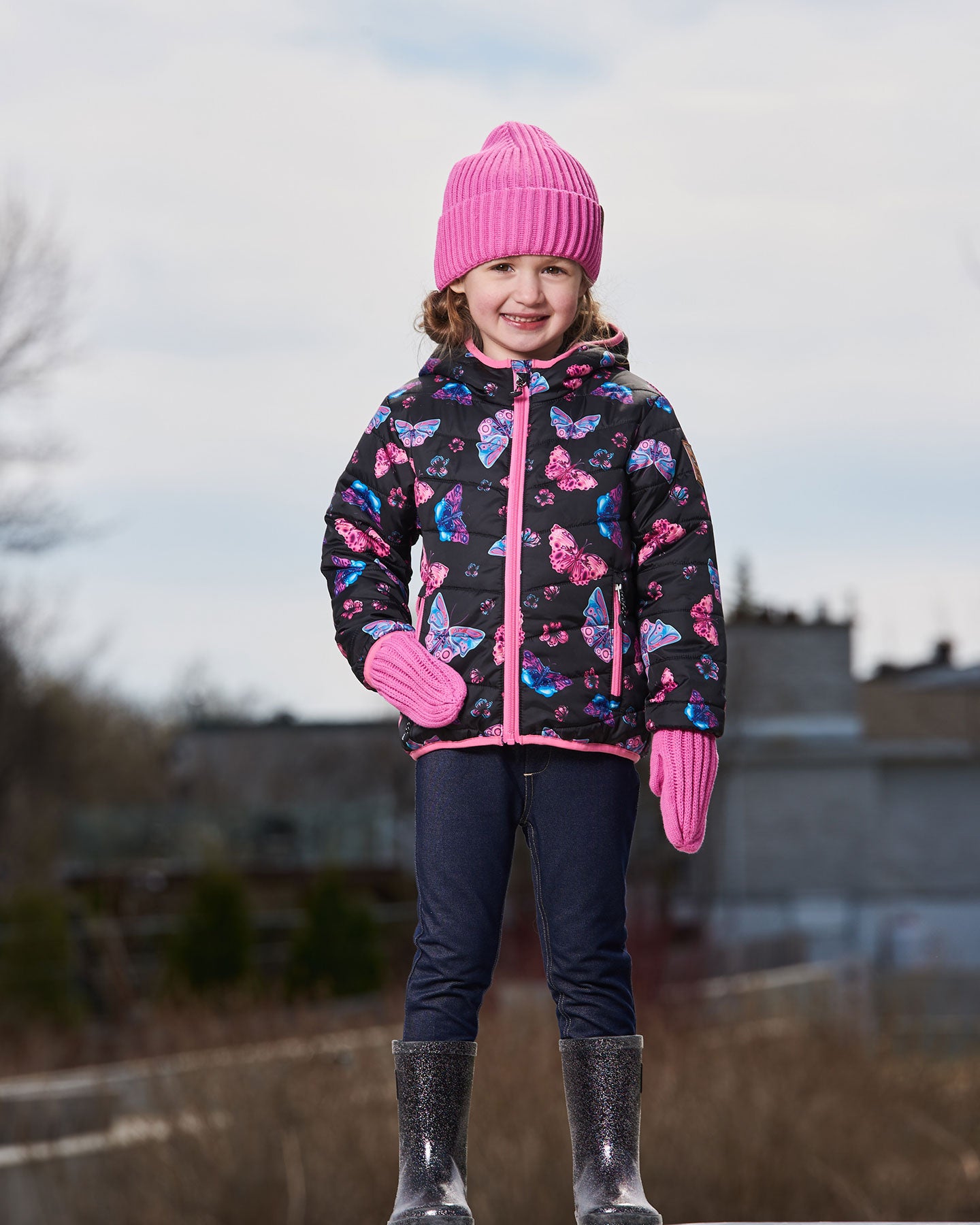 Manteau mi-saison - G30W58-012 - 4 à 8 ans