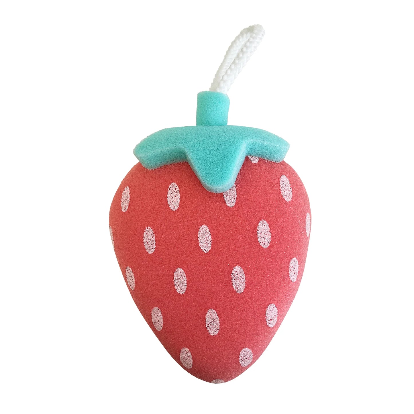 Coffret mousse de douche et accessoires - Fraise