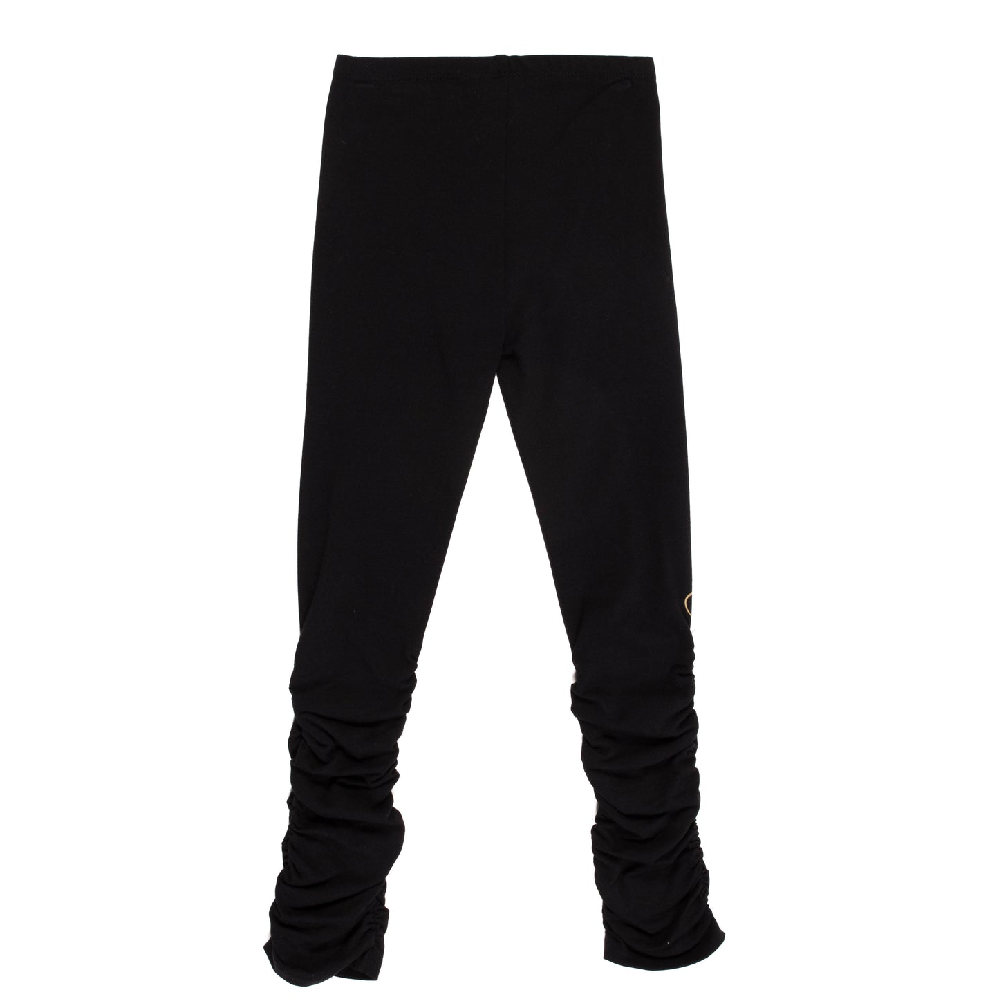 Legging long noir - Joli colibri - S2502-06 - 2 à 10 ans
