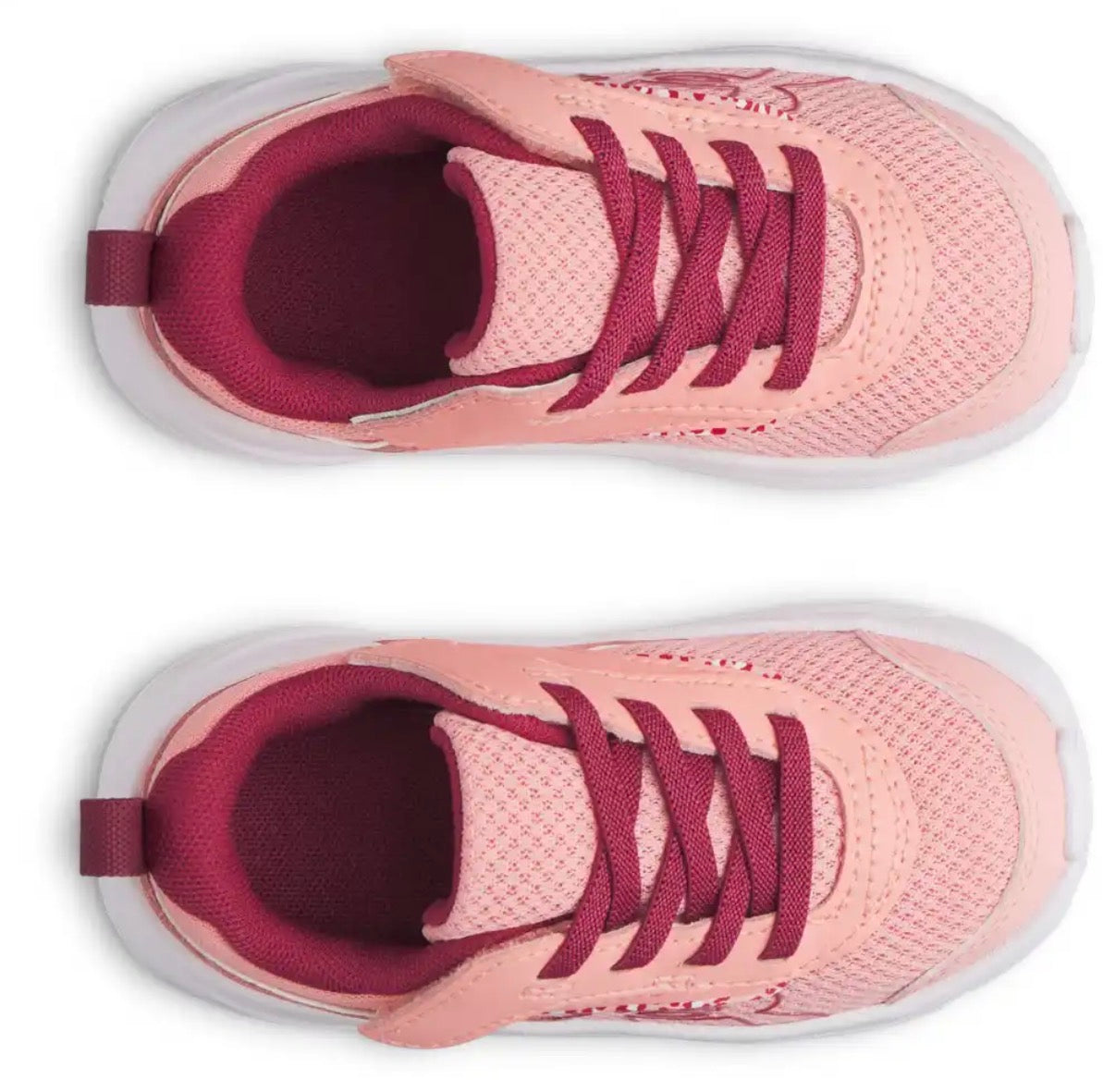 Chaussures de course UA Surge 5 Print 6016200-603 - Corail - 5E à 10E