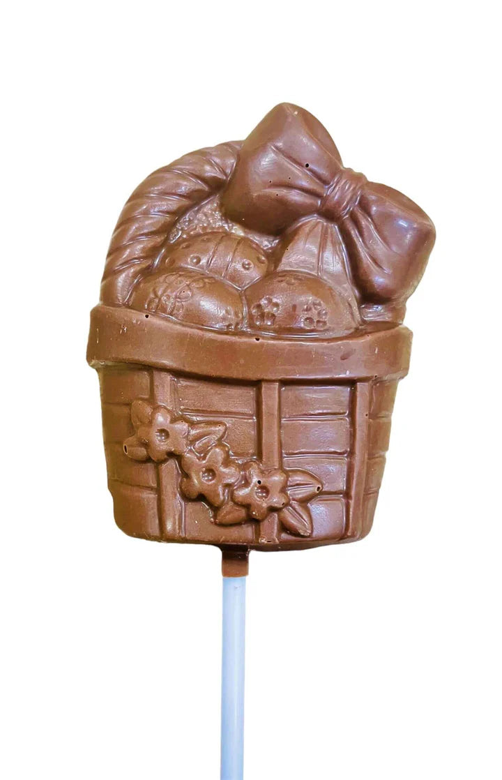 Suçon en chocolat de Pâques - Panier d’œufs