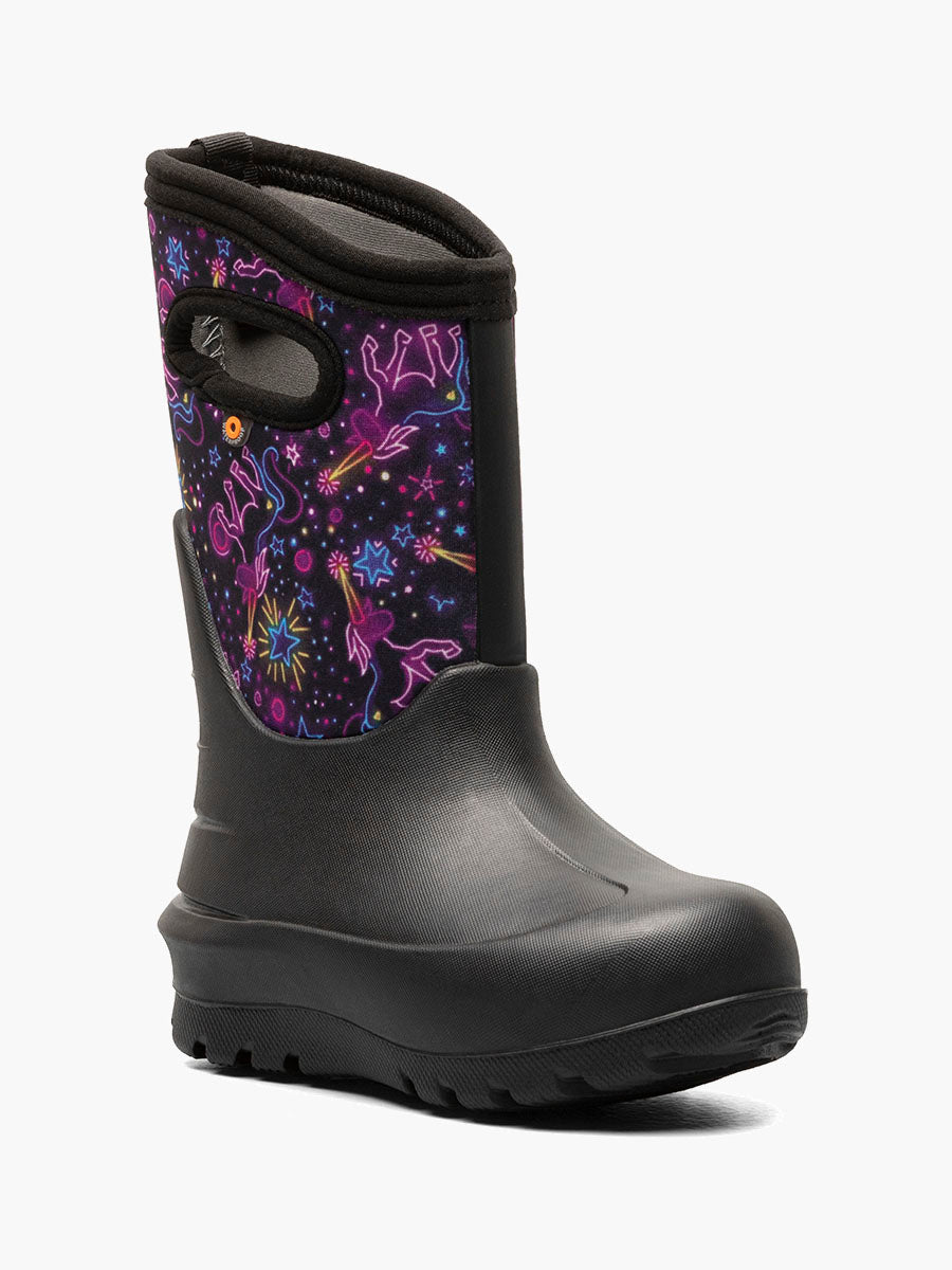 Botte d’hiver Neo Classic Licorne - (-37 Celsius)- Pointures 7E à 3J - Licorne néon