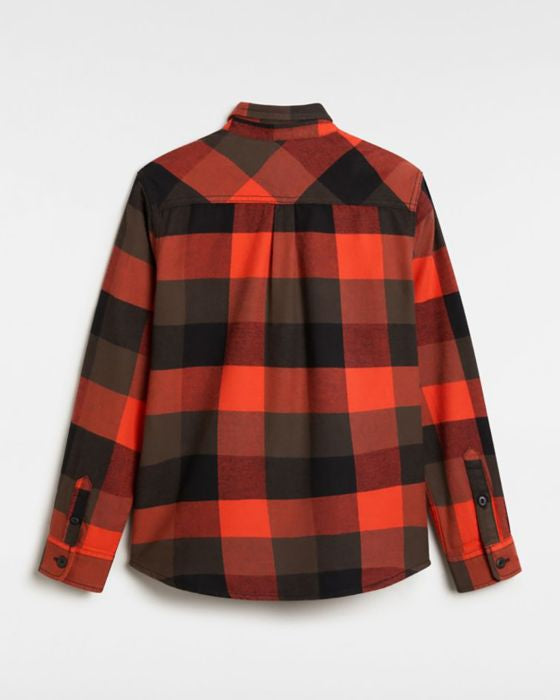 Chemise à carreaux - Rouge/Noir - 8 à 16 ans
