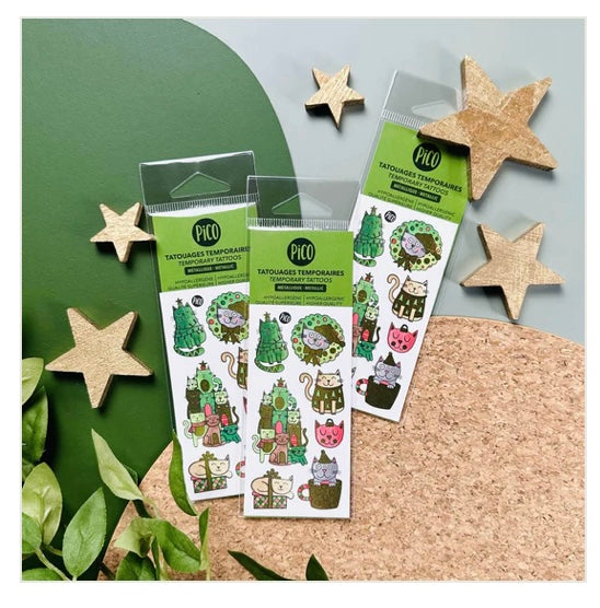 Tatouages - Le chatpin de Noël