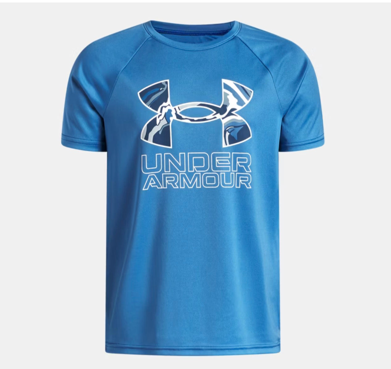 T-Shirt - Tech™ Hybrid Print 1387036-430 - Bleu - 7 à 14 ans