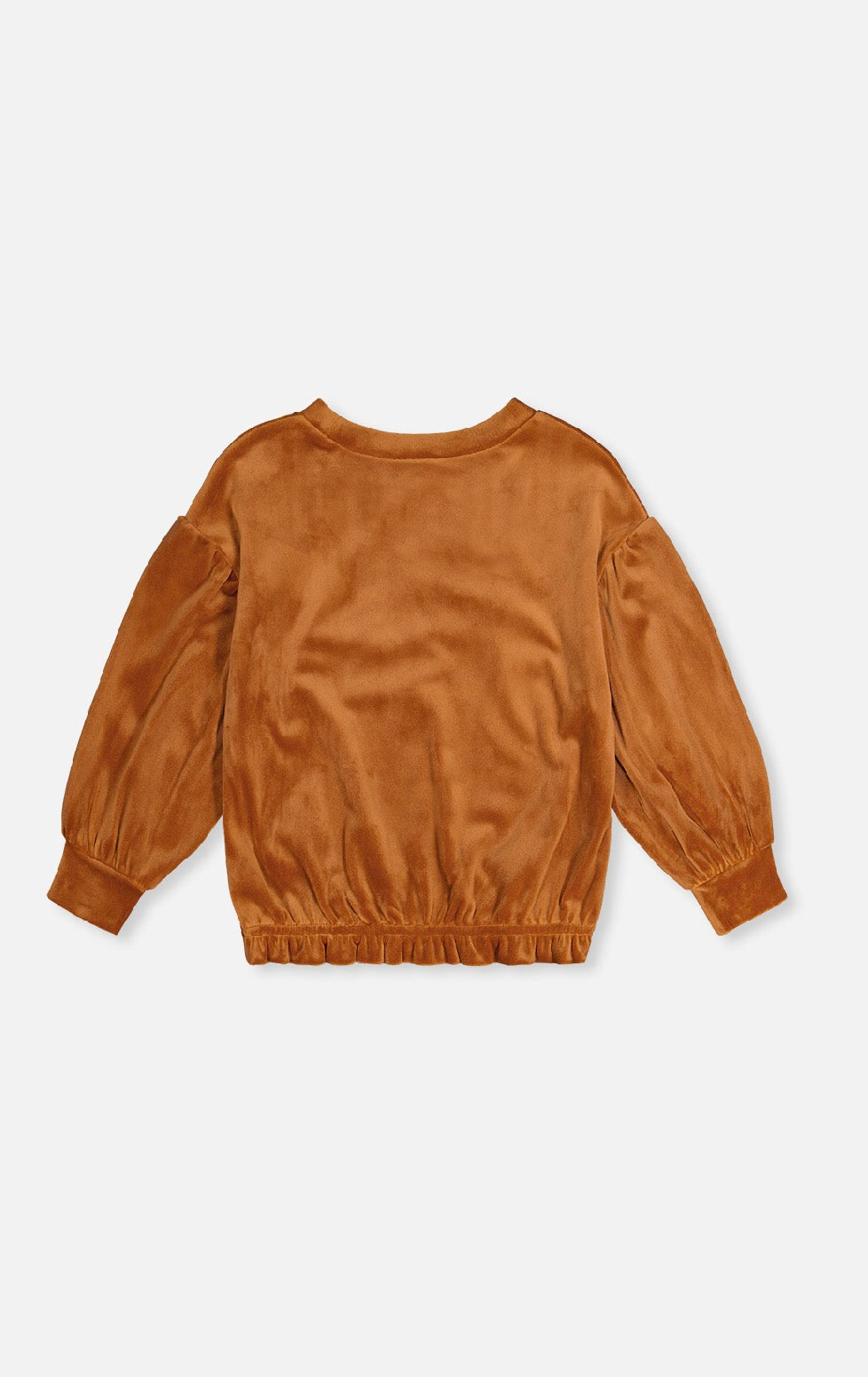 Chandail bi-matière - J20H71-09100B - Caramel noir - 2 à 10 ans