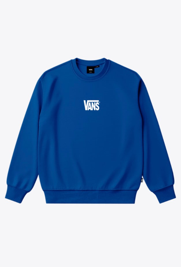 Chandail STRETCH LOGO CREW - Bleu - 8 à 14 ans