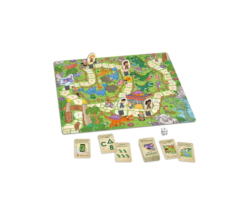 Jeu éducatif - En mission chez les dinosaures