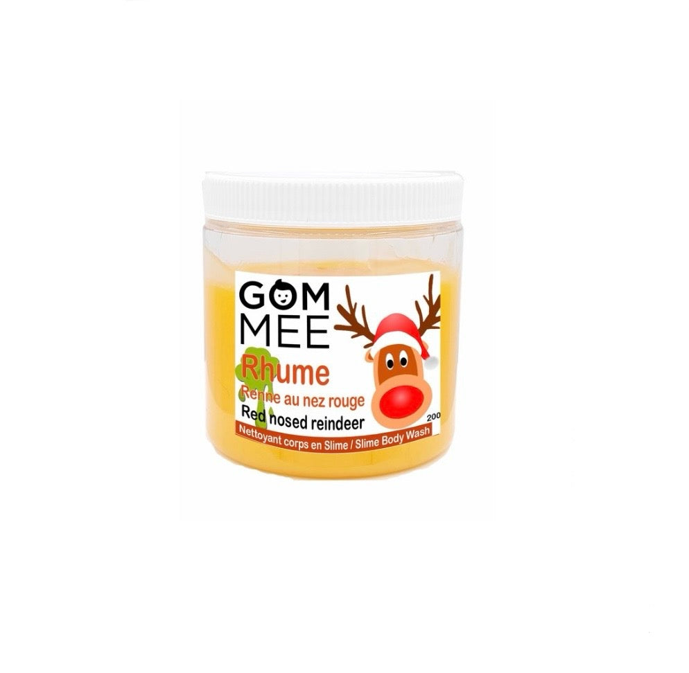 SLIME MOUSSANTE RHUME DE RENNE AU NEZ ROUGE 200G