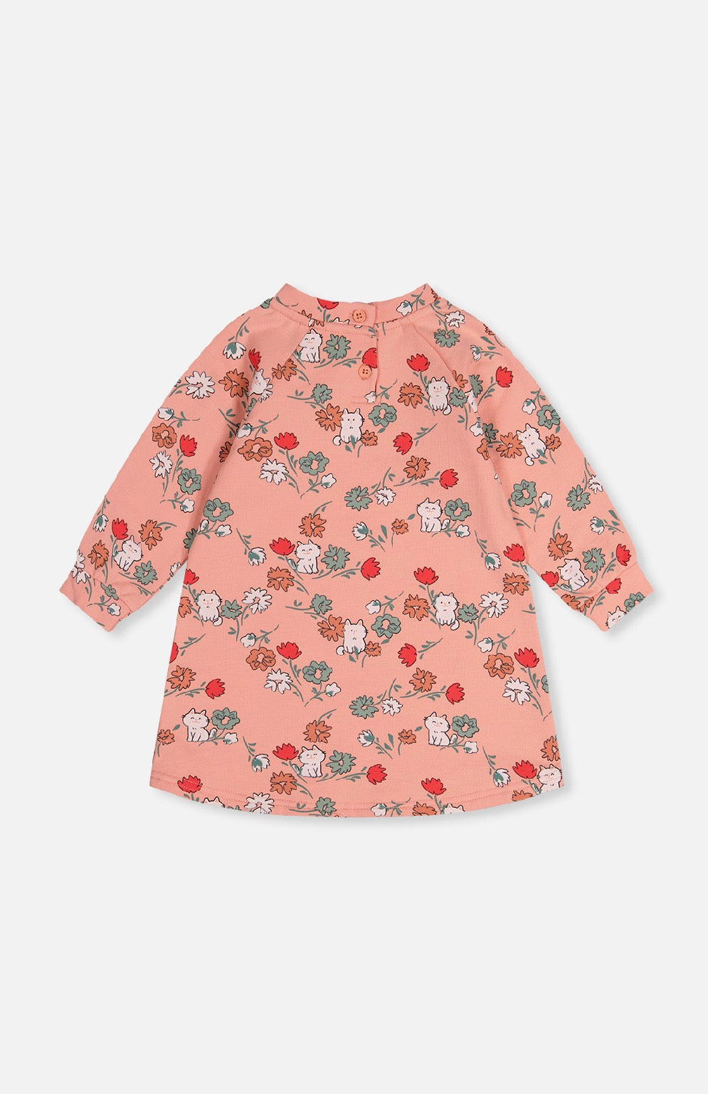 Robe en french terry - J20E85-2J254B - Petites moustaches - 2 à 8 ans