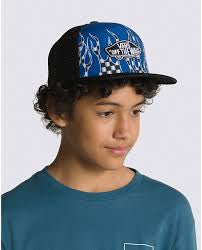 Casquette B CLASSIC PATCH TRUCKER PLUS BOYS - Noir- 8-16ans