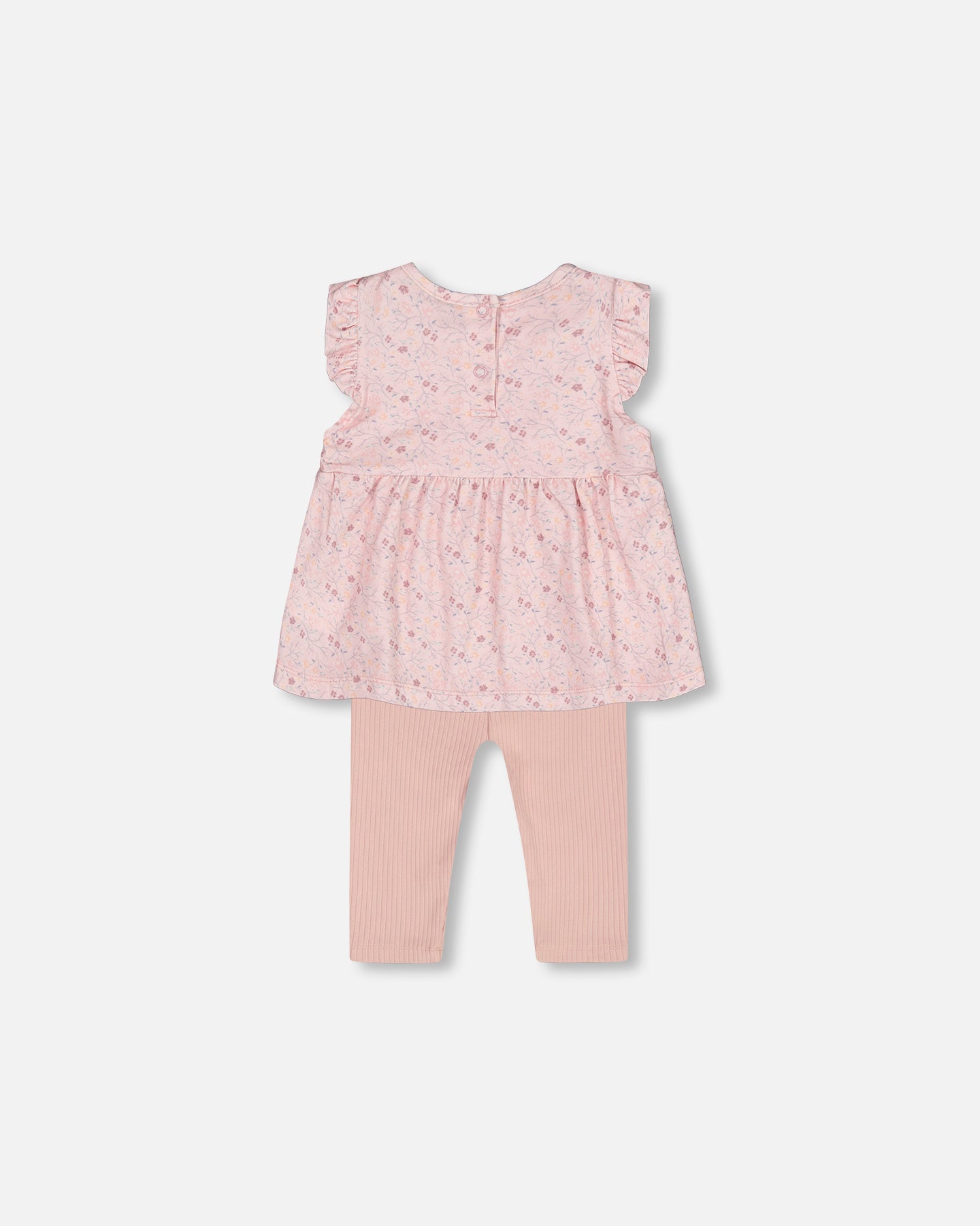 Ensemble tunique et legging en coton organique F30B12-074- 3 à 24 mois
