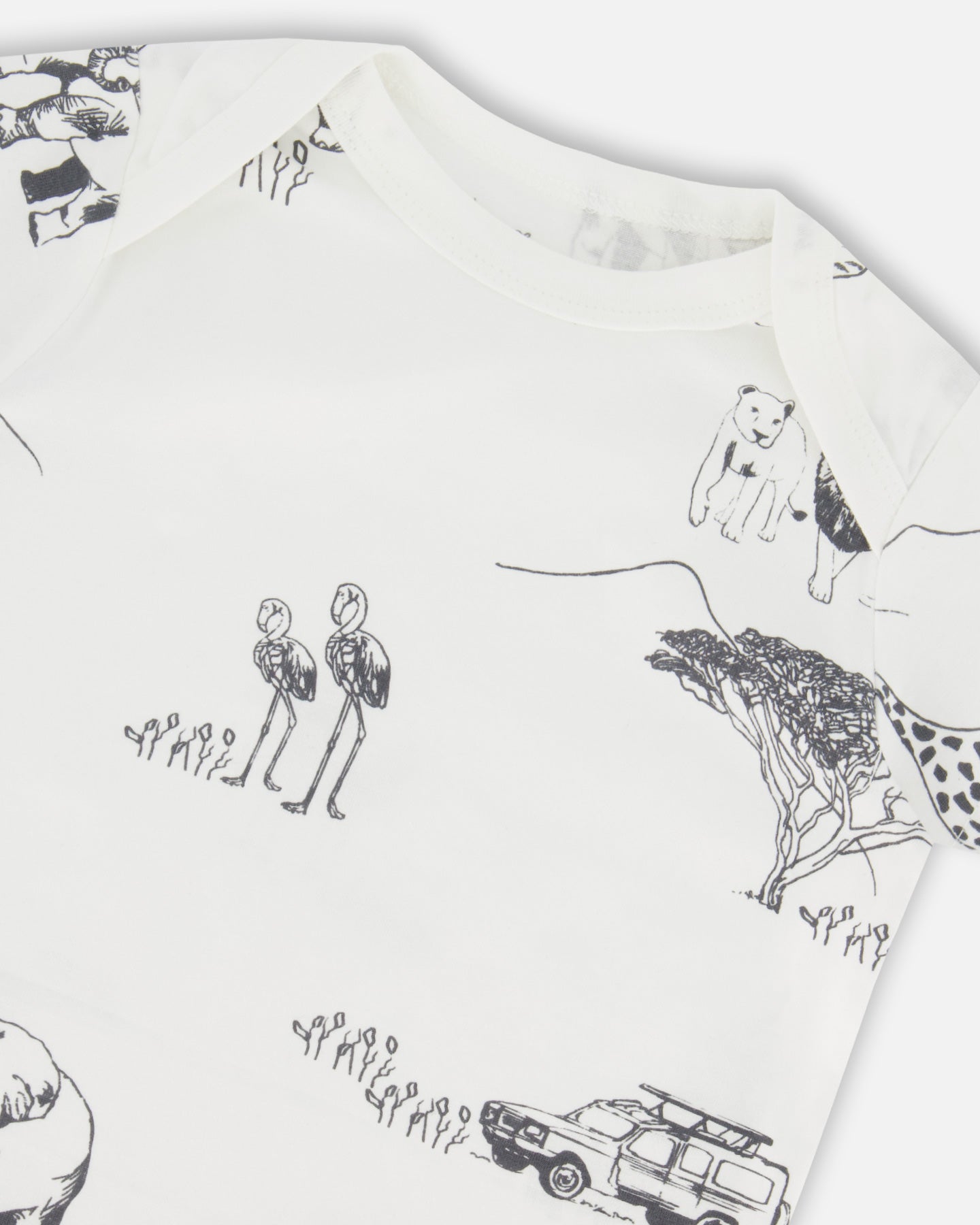 Ensemble chandail et short en coton organique F30D10-077- 3 à 24 mois