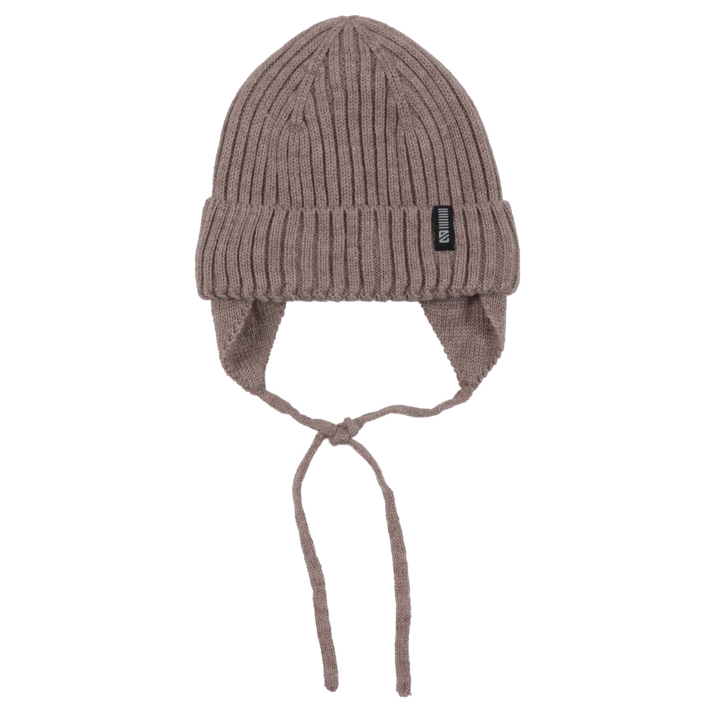 Tuque d’hiver en tricot avec oreilles F26TUO1251 - Beige - 6 mois à 4 ans