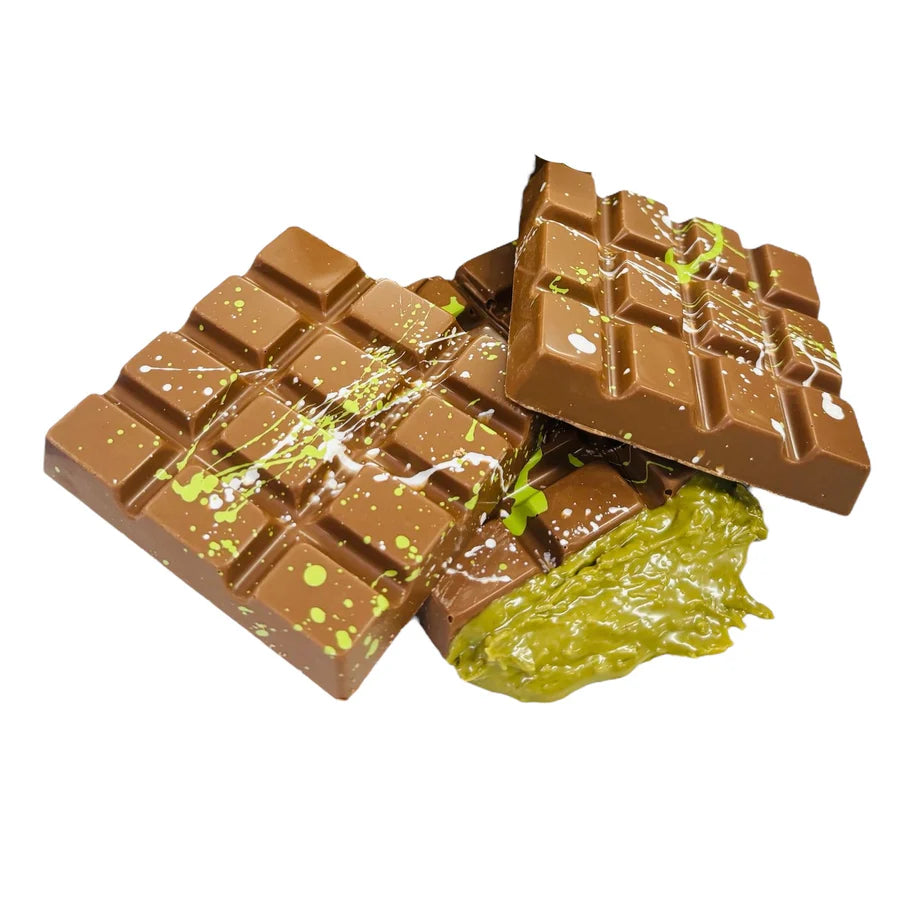 Chocolat de Dubaï – Barres artisanales aux pistaches et knafeh