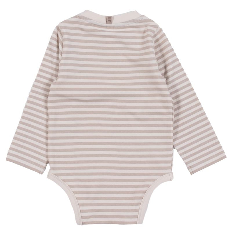 Ensemble salopette et barboteuse - Câlin d’ourson - F2559-08 - NB à 24 mois