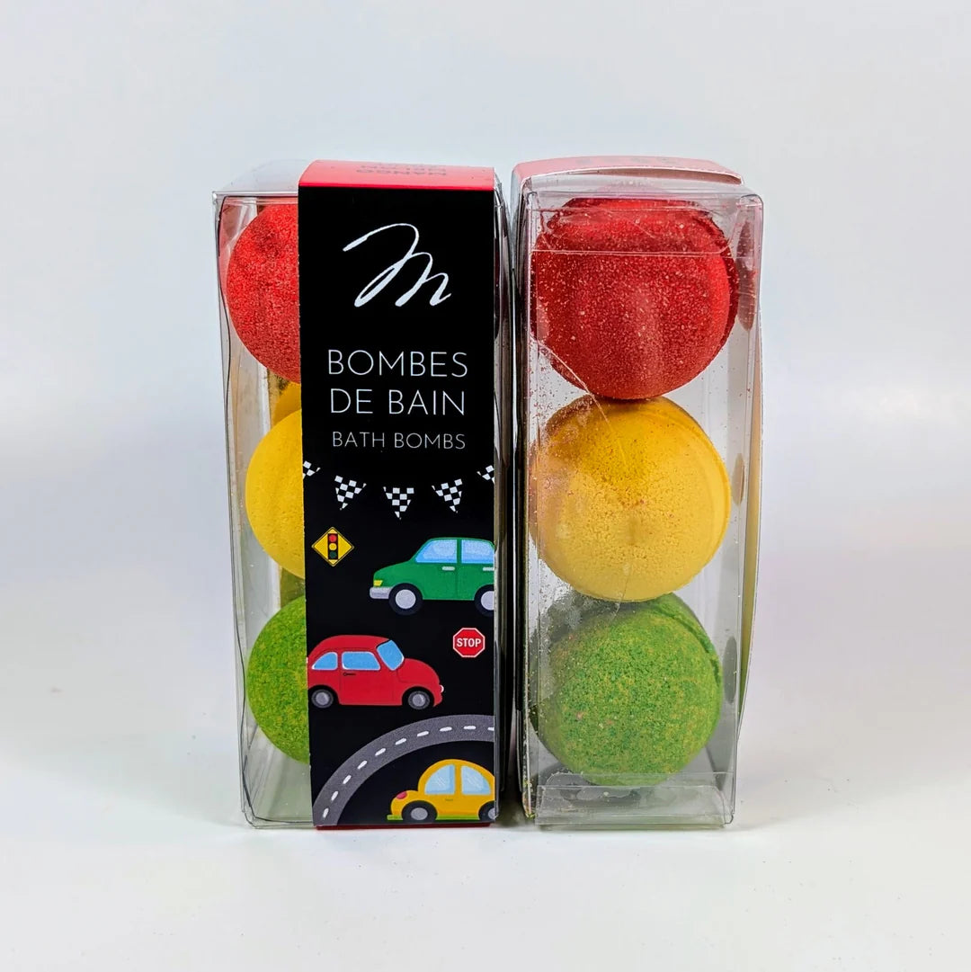 Ensemble de 3 Bombes de Bain - Autos