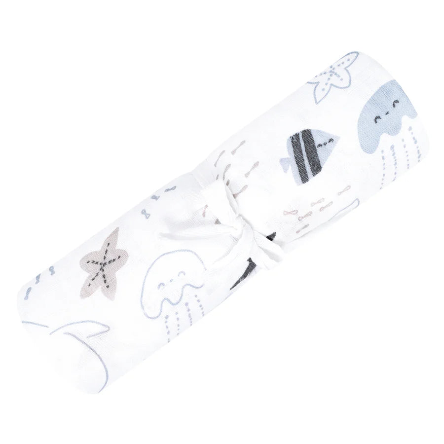 Couverture de mousseline - Océan