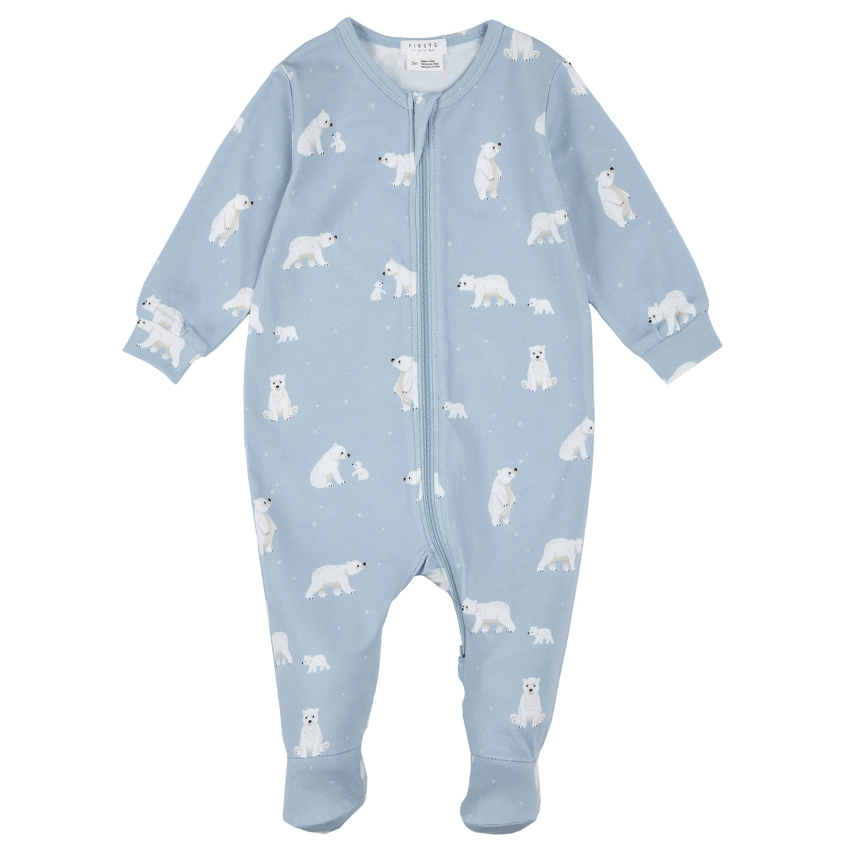 Pyjama en coton organique - 26FGL38P17-B - Nouveau-né à 24 mois