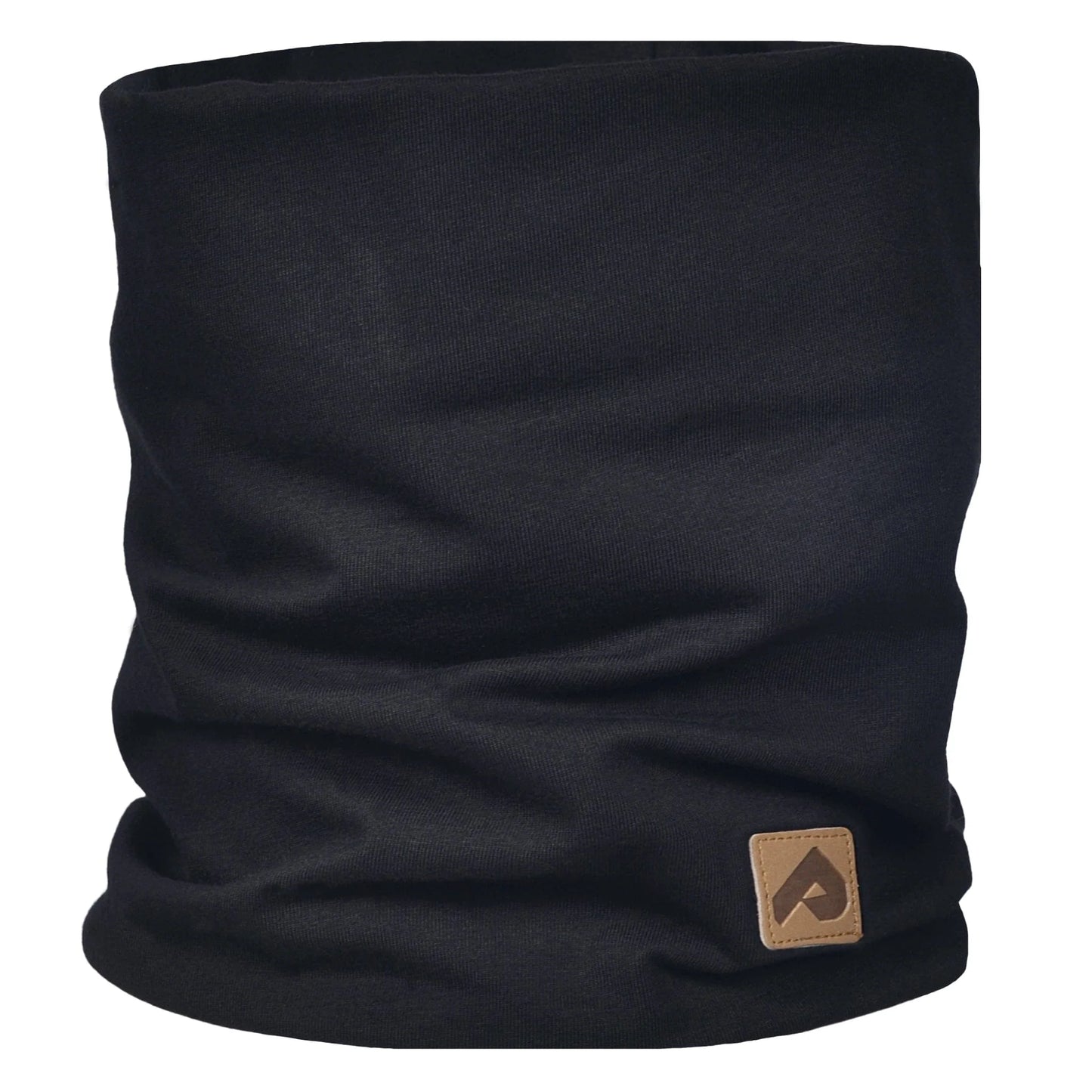 Foulard en jersey doublé en polar - Noir - 12 mois à 6 ans