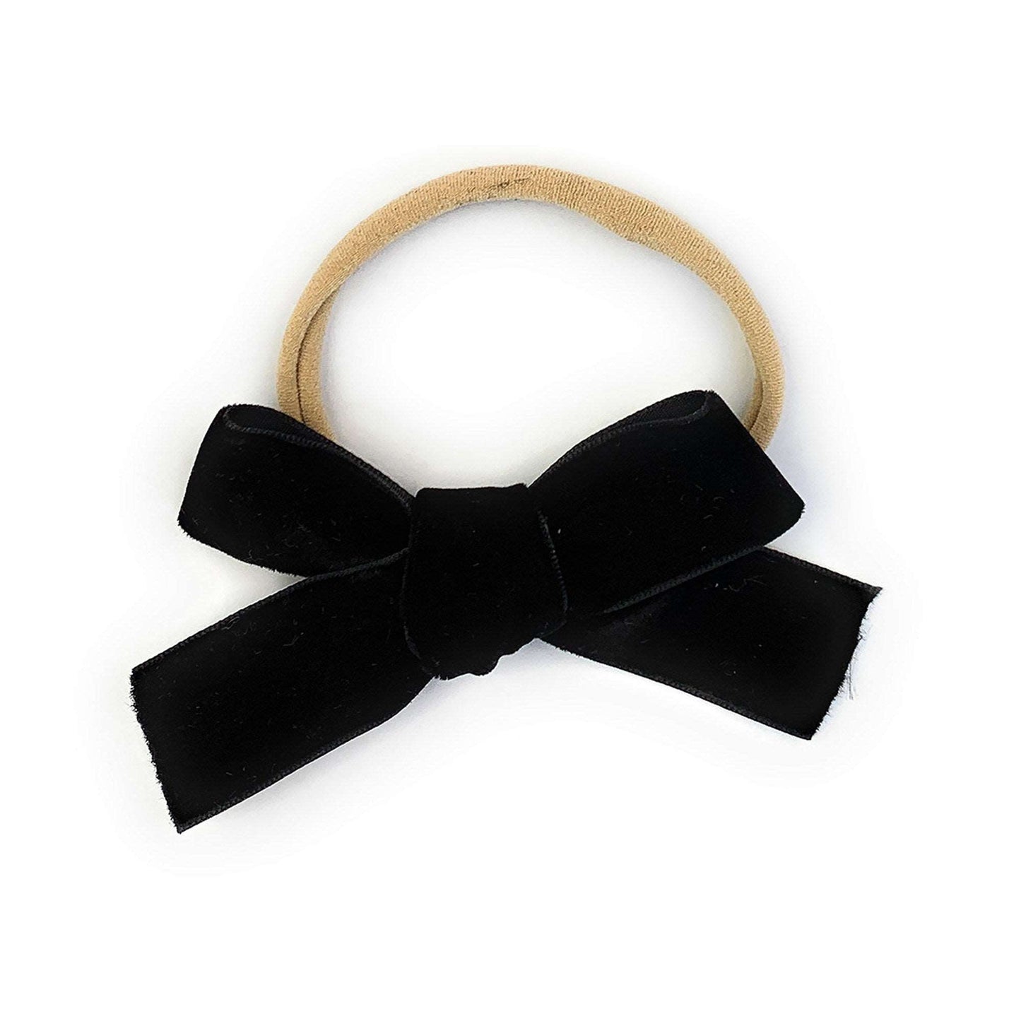 Bandeau boucle en velours - Noir