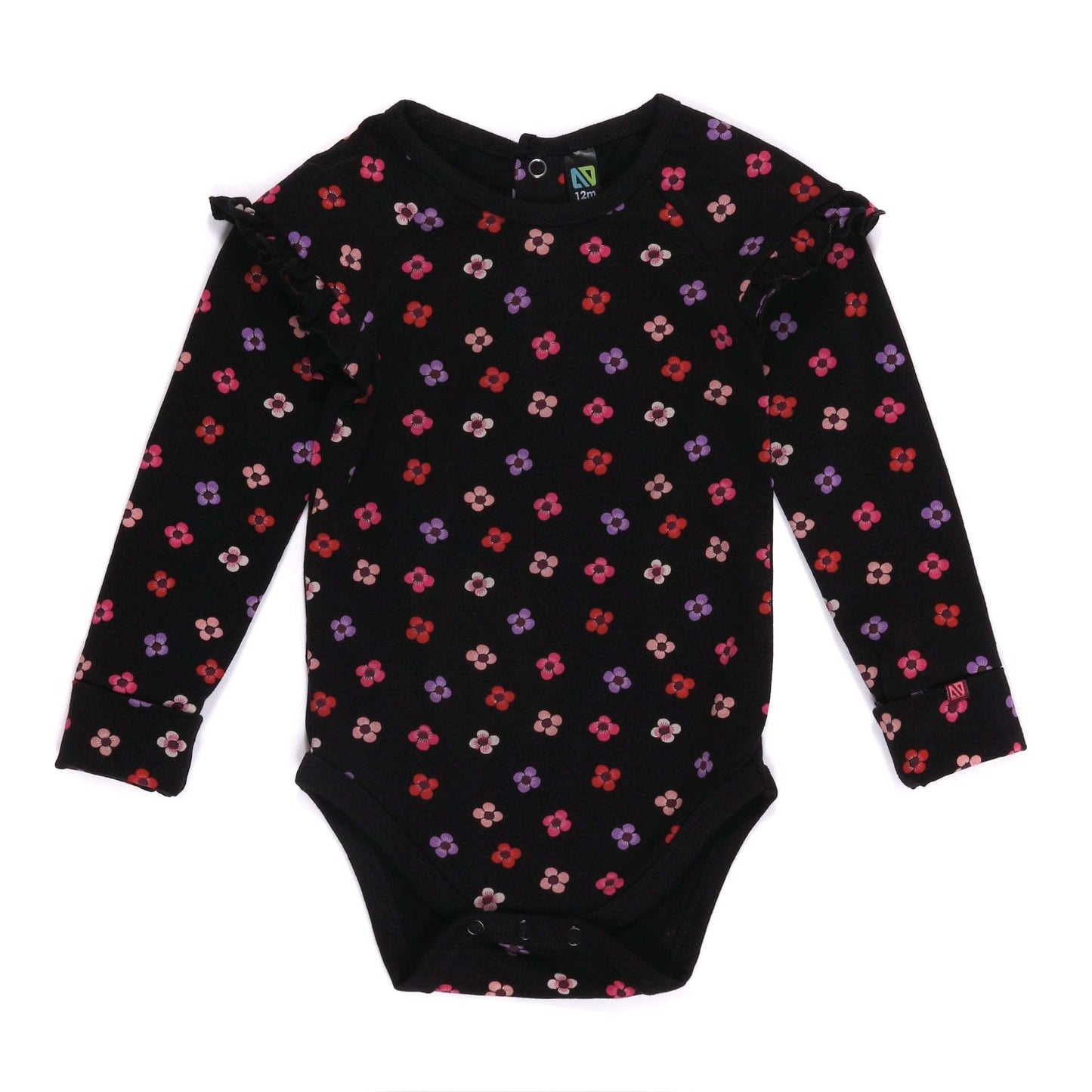 Cache-Couche imprimé - Paix et amour - F2158-06- 3 à 24 mois