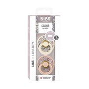 BIBS LIBERTY Paquet de 2 couleurs Eloise - Blush Mix