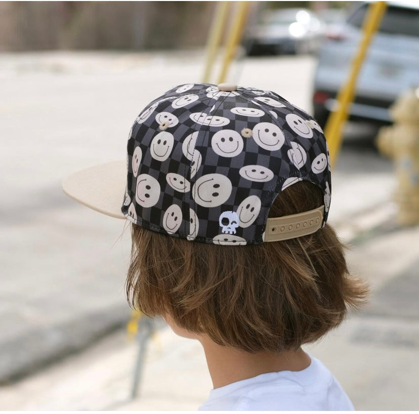 Casquette - Smiley Snapback Black