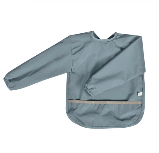 Bavoir avec manches - Bleu foncé