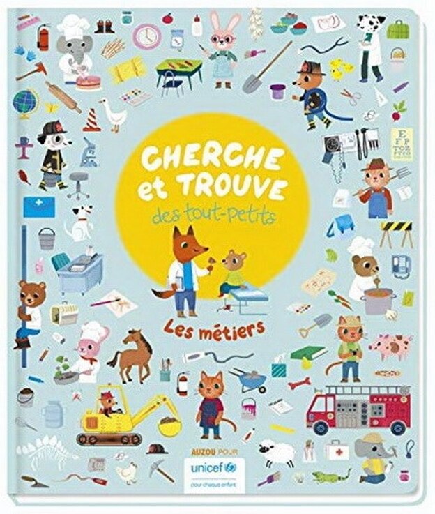 Cherche et trouve des tout-petits : Les métiers