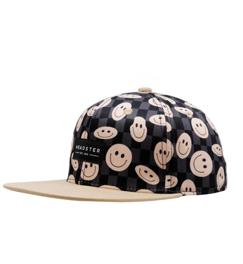 Casquette - Smiley Snapback Black