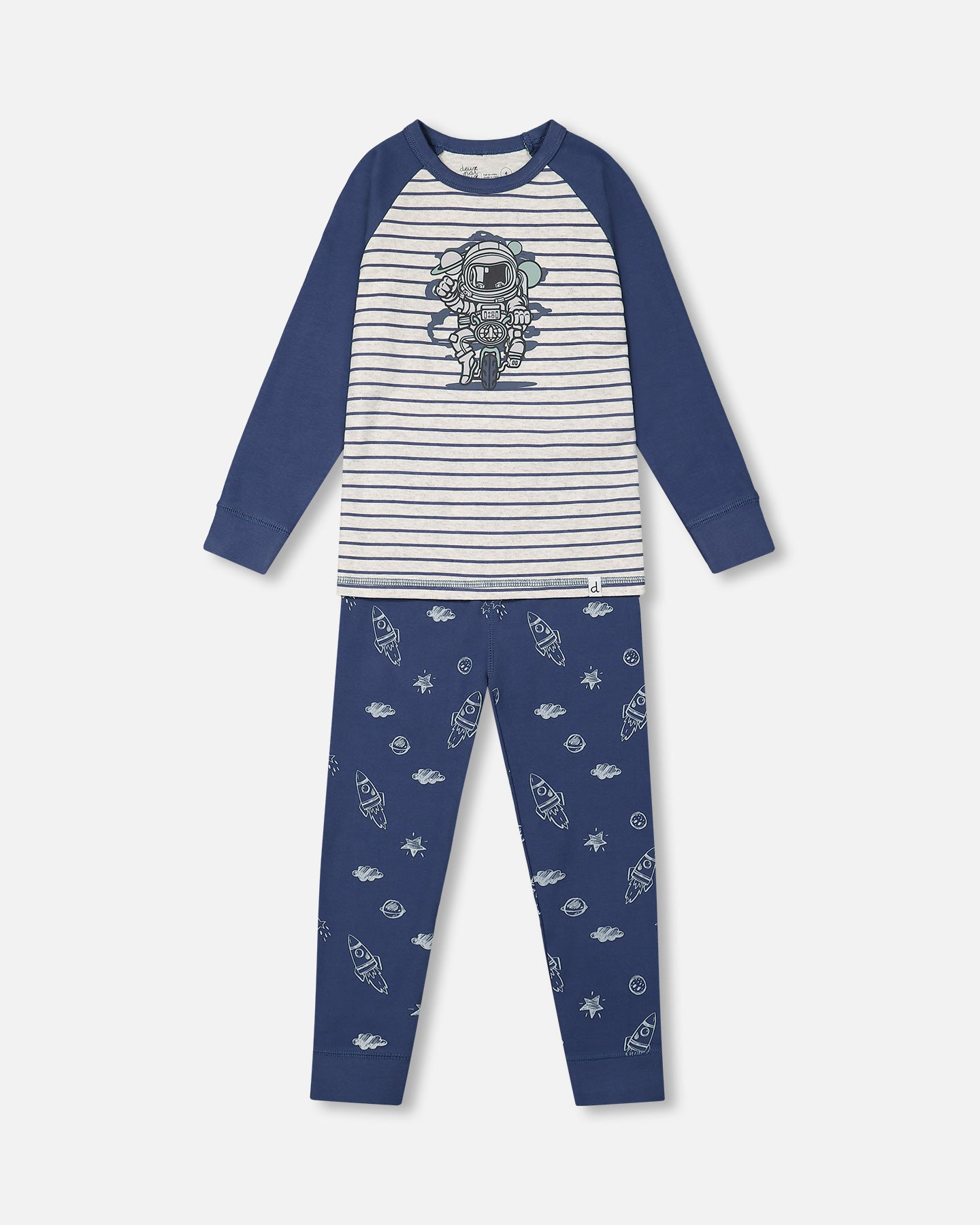 Pyjama 2 pièces en coton organique F20PB12-000- 2 à 12 ans