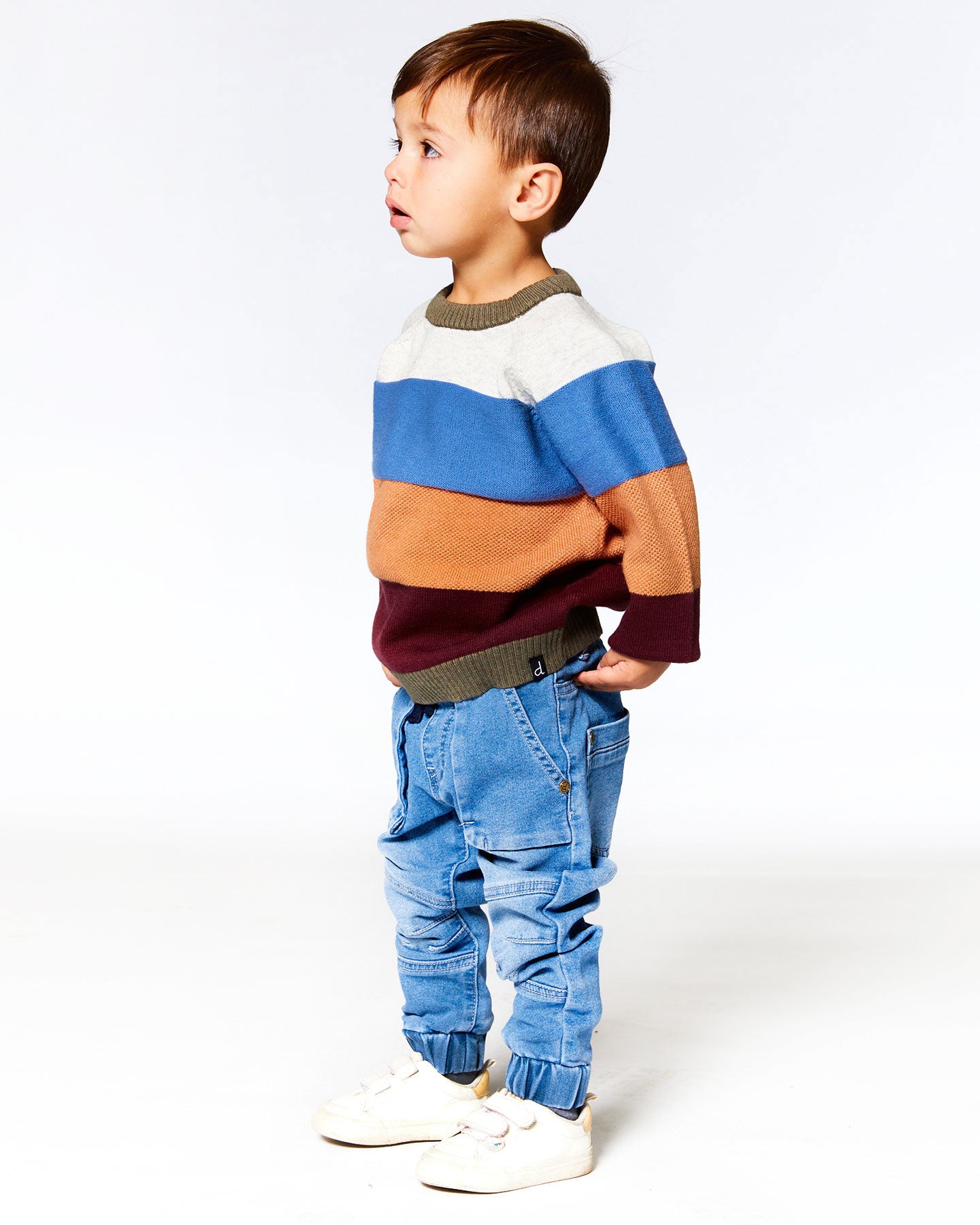 Pantalon joggers jeans F20YB24-125 12 à 24 mois et 2 à 12 ans