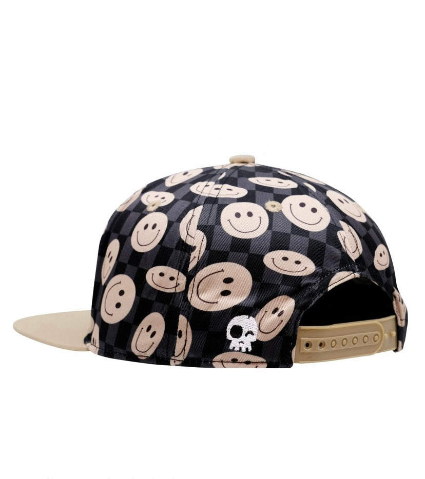 Casquette - Smiley Snapback Black