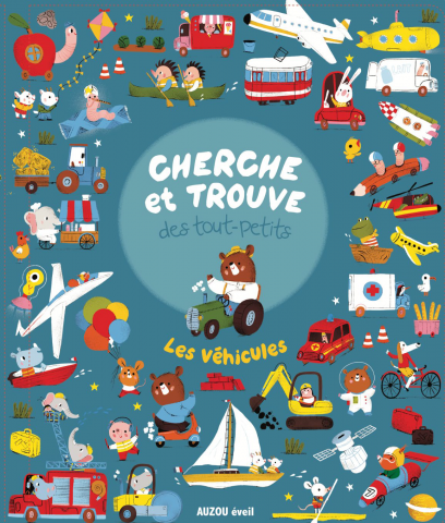 Cherche et trouve des tout-petits : Les véhicules