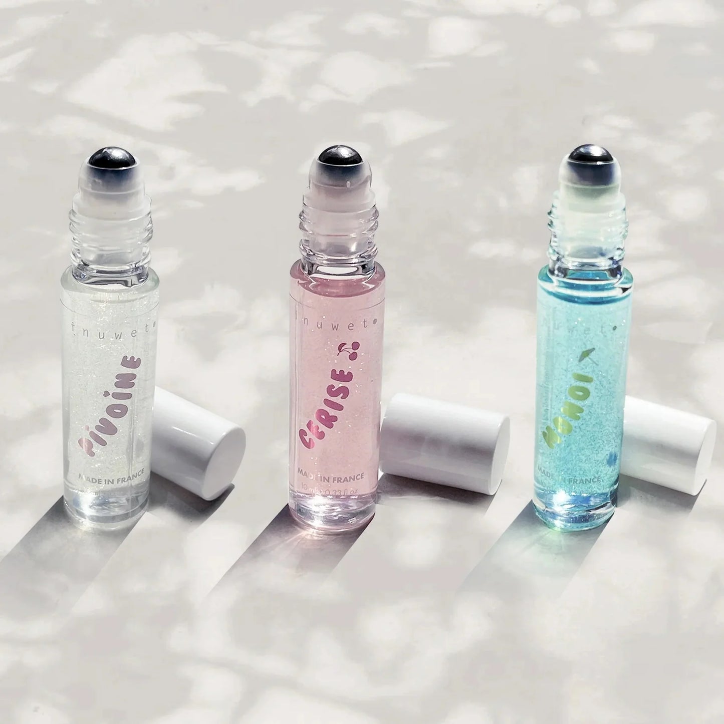 Parfum à bille Pailleté - 10 ml - Cerise