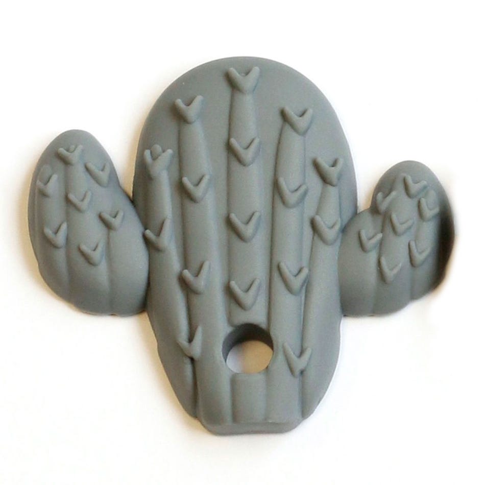 Bulle Jouet de dentition – Cactus gris