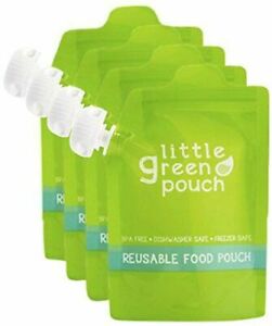 Ensemble de 4 pochettes réutilisables pour aliments