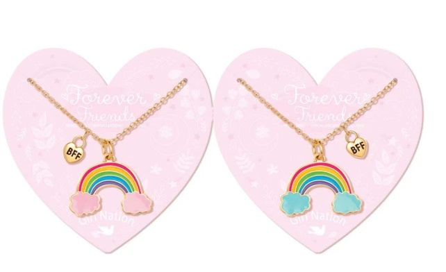 Colliers fantaisie d'Amitié - Arc-en-ciel 5ans+