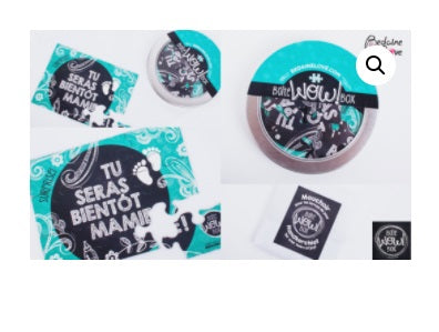 Boîte « WOW Tu seras bientôt MAMIE ! » Casse-tête