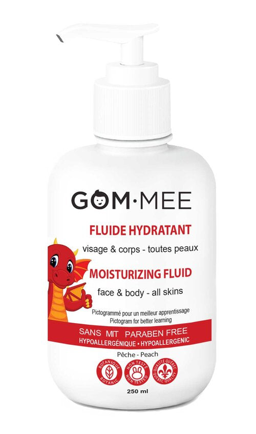 CRÈME FLUIDE HYDRATANT VISAGE ET CORPS ENFANT 250ML PICTOGRAMMÉE | GOMMEE DRAGON