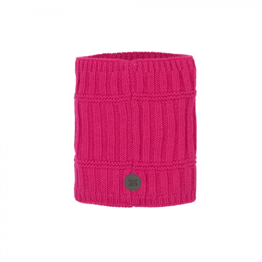 Cache-cou doublé - Rose