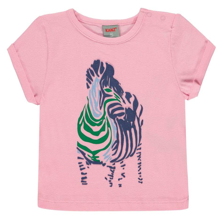 T-shirt Zèbre Jungle - Pirouette & Cie