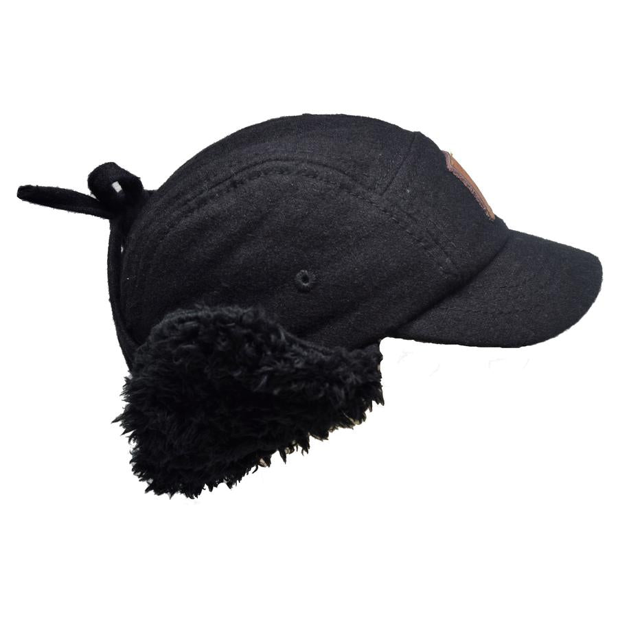 Casquette d'hiver - Noir
