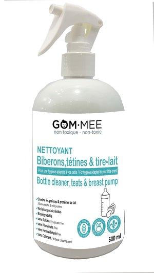 NETTOYANT À BIBERONS TÉTINES TIRE-LAIT BIODÉGRADABLE | GOMMEE