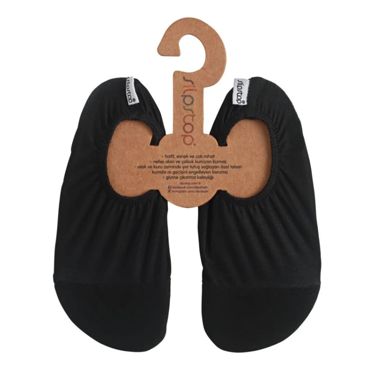 Chausson SLIPSTOP - Noir - Pirouette & Cie