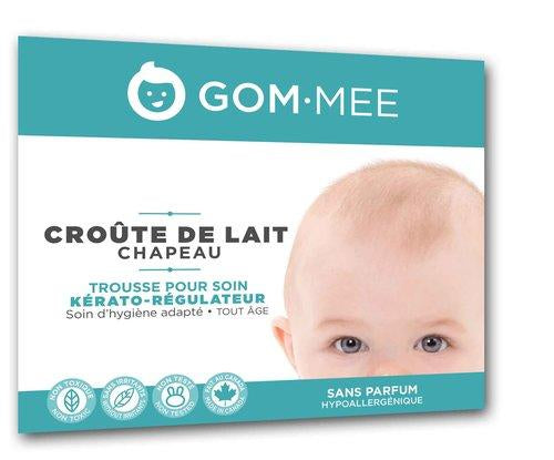 TRAITEMENT CROÛTE DE LAIT (CHAPEAU) POUR BÉBÉ | GOMMEE