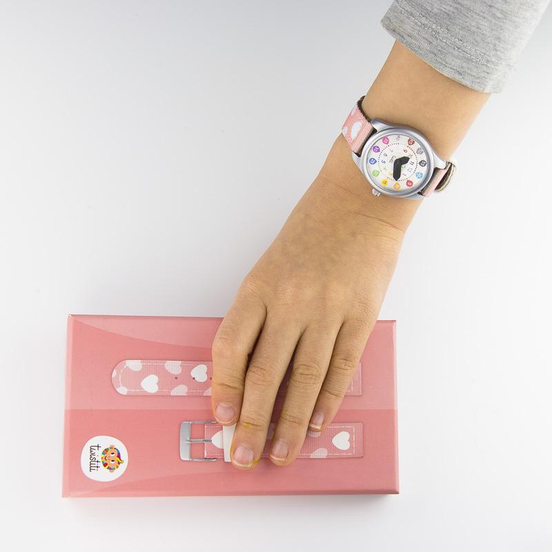 Bracelet - Coeur rose - Pirouette & Cie