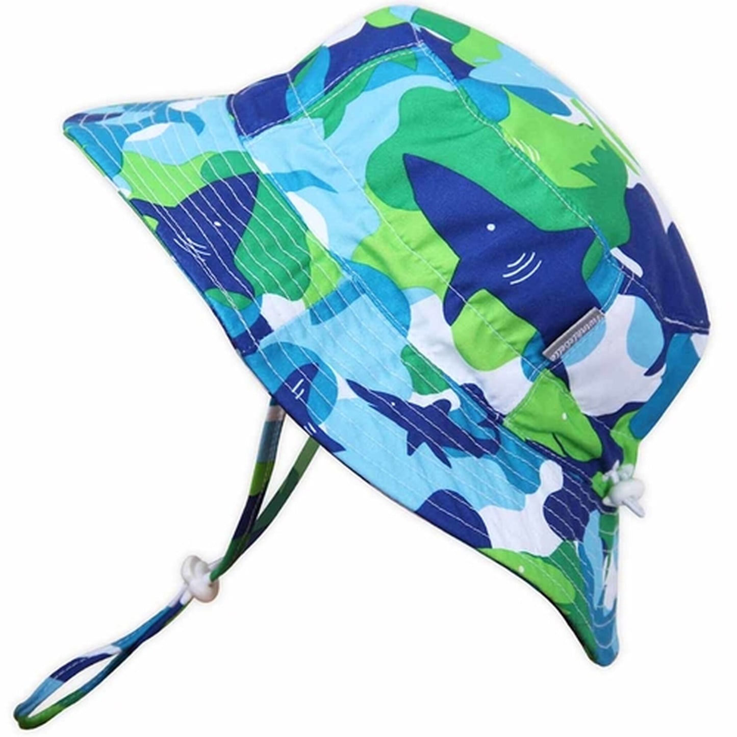 Chapeau Bucket Twinklebelle AquaDry - Imprimé requin - Pirouette & Cie