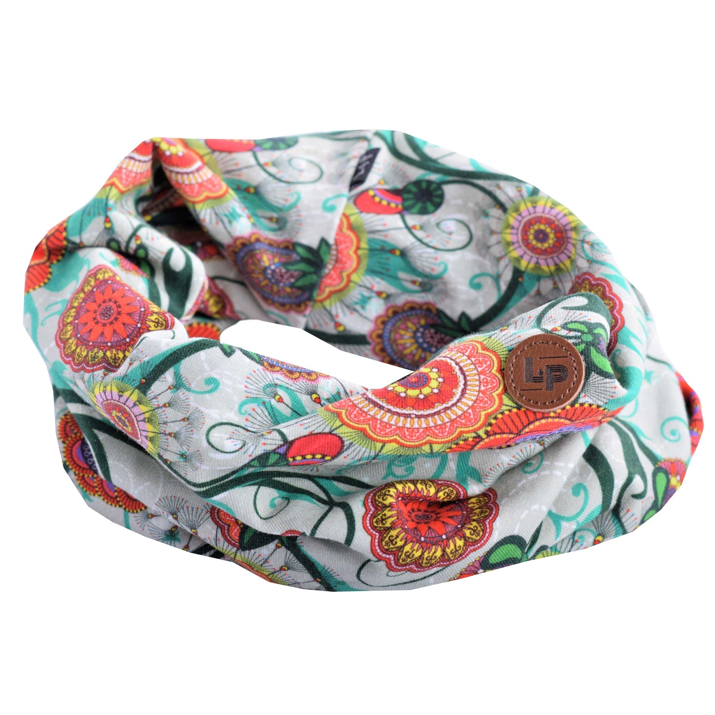 Foulard en coton, Fleuri - Pirouette & Cie